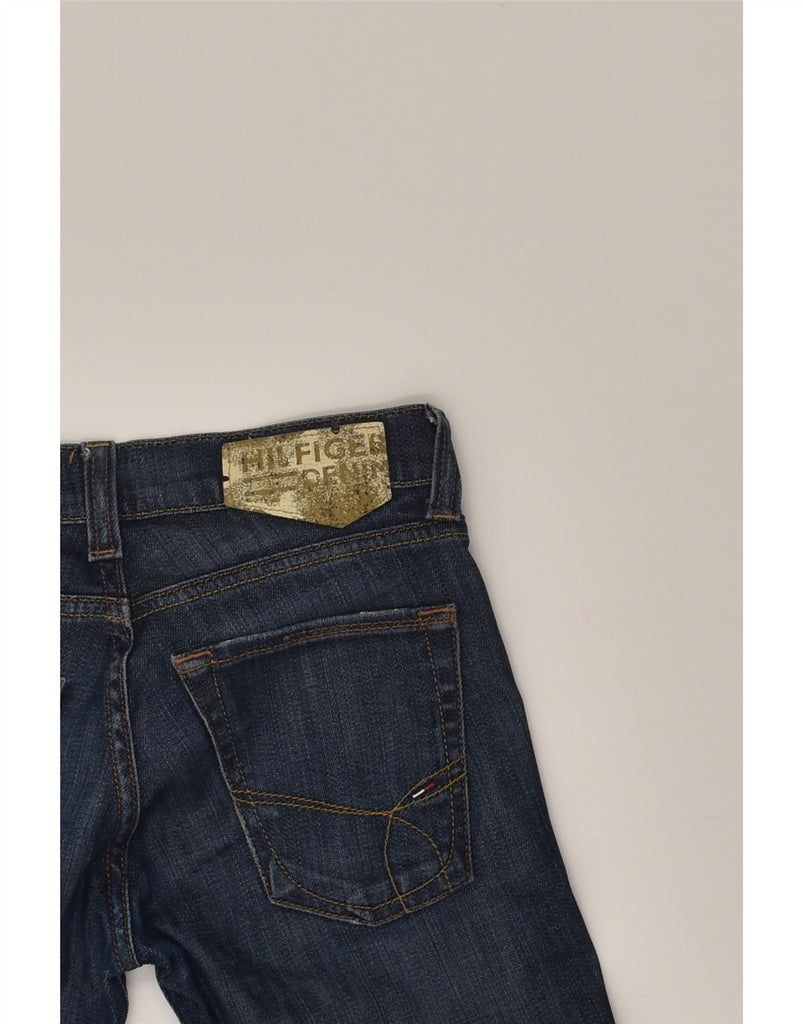 TOMMY HILFIGER Womens Straight Jeans W24 L30 Blue Cotton | Vintage Tommy Hilfiger | Thrift | Second-Hand Tommy Hilfiger | Used Clothing | Messina Hembry 