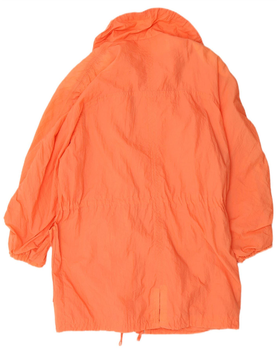 Vintage Womens Raincoat UK 18 XL Orange
