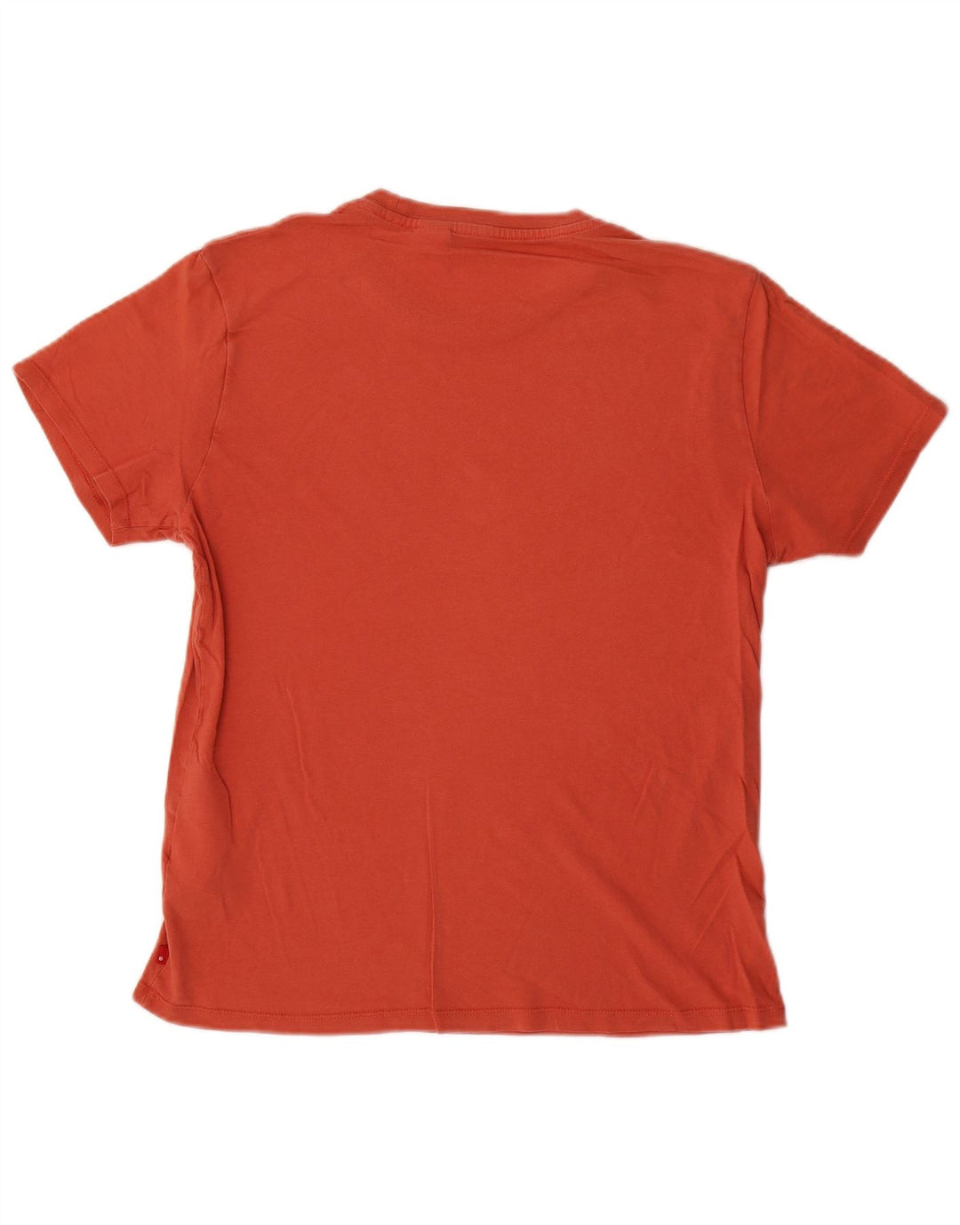 Levi's Mens Graphic T-Shirt Top Medium Orange Cotton