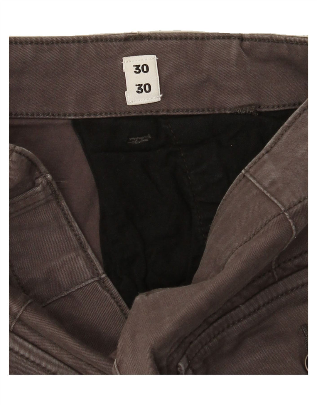 JACK & JONES Mens Paul Tapered Joggers Cargo Trousers W30 L26 Brown Cotton Vintage Jack & Jones and Second-Hand Jack & Jones from Messina Hembry 