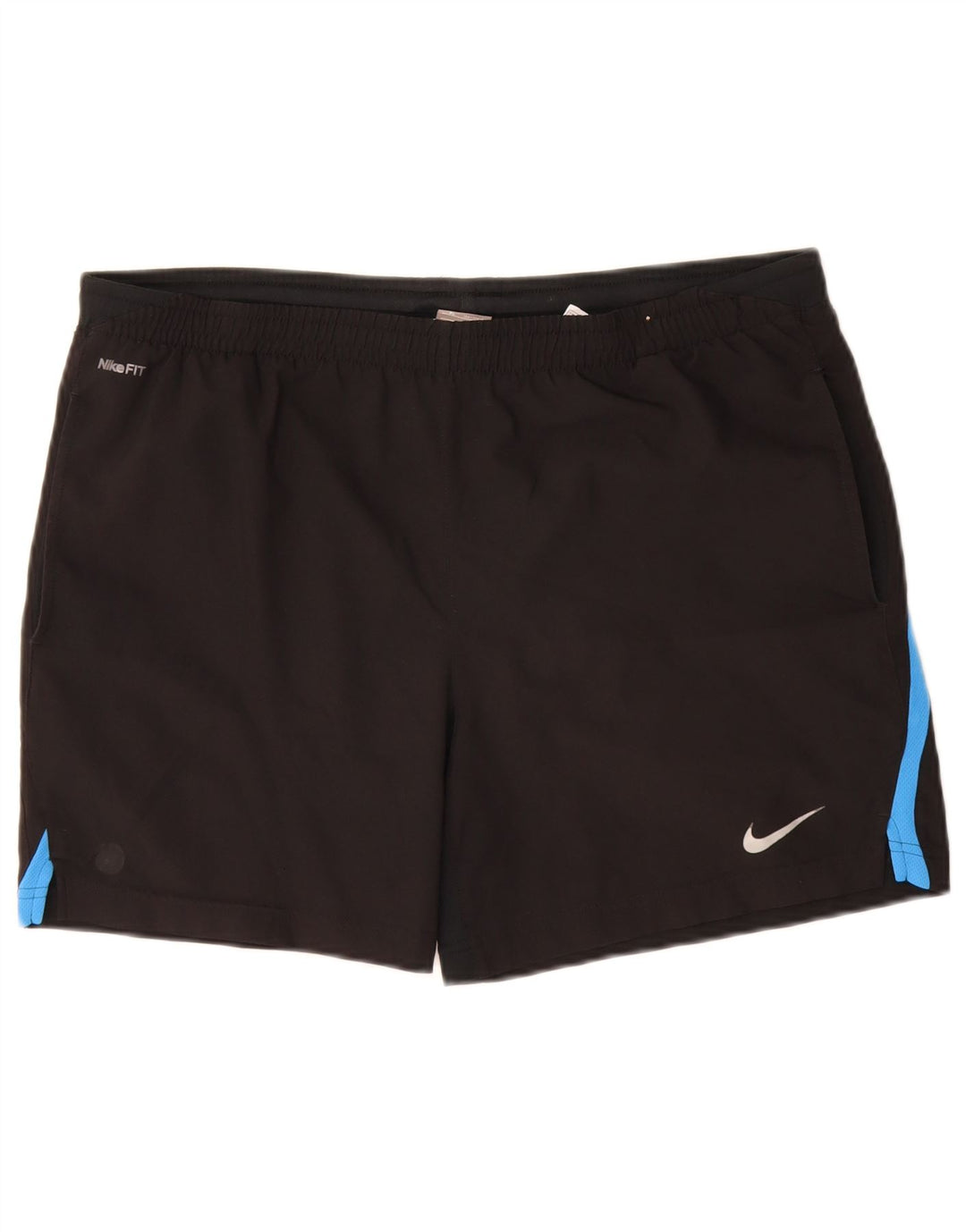 Nike Boys Sport Shorts 13-14 Years XL Black Colourblock Polyester