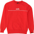 ELLESSE Womens Oversized Sweatshirt Jumper UK 10 Small Red Cotton Vintage Ellesse and Second-Hand Ellesse from Messina Hembry 