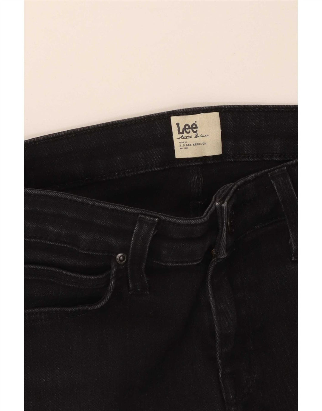 Lee Womens Skinny Jeans W28 L30 Black
