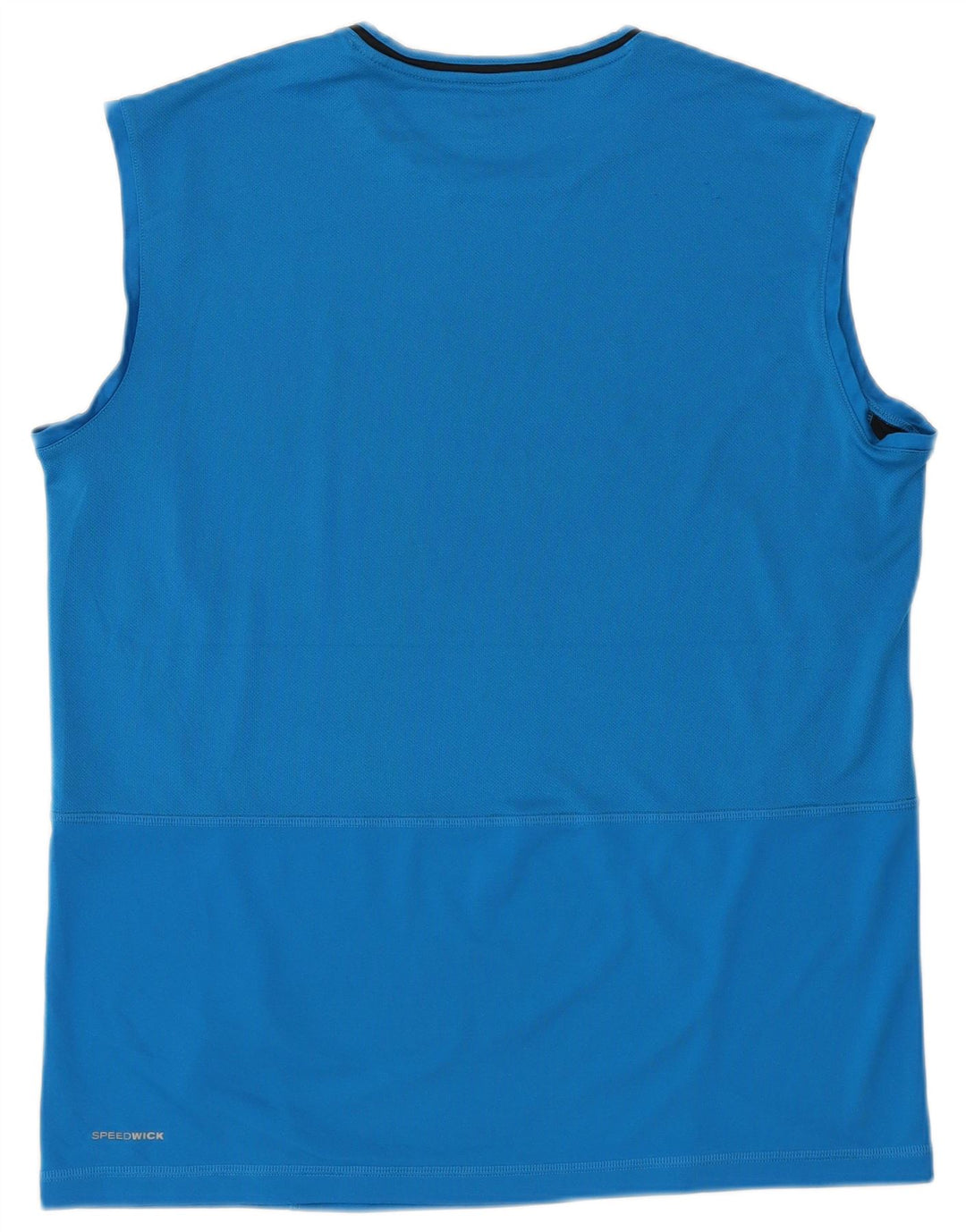 Reebok Mens Vest Top Large Blue Polyester