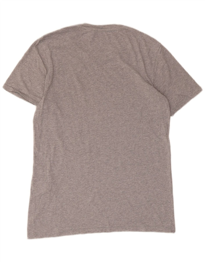 Levi's Mens Graphic T-Shirt Top Small Grey Flecked Cotton