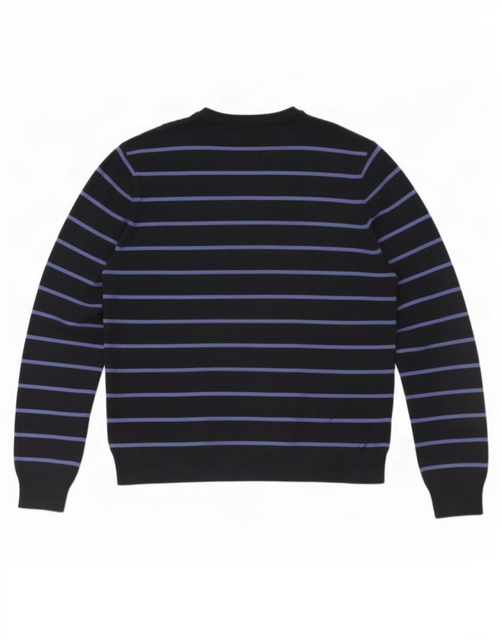 Marks & Spencer Mens Blue Harbour Crew Neck Jumper Sweater Large Navy