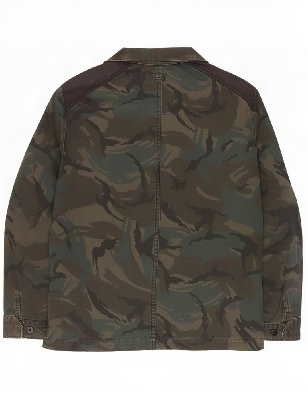G-Star Mens Military Jacket UK 40 Large Green Camouflage Polyester