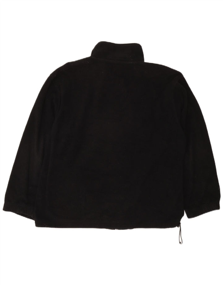 Puma Mens Fleece Jacket UK 40 Large Black