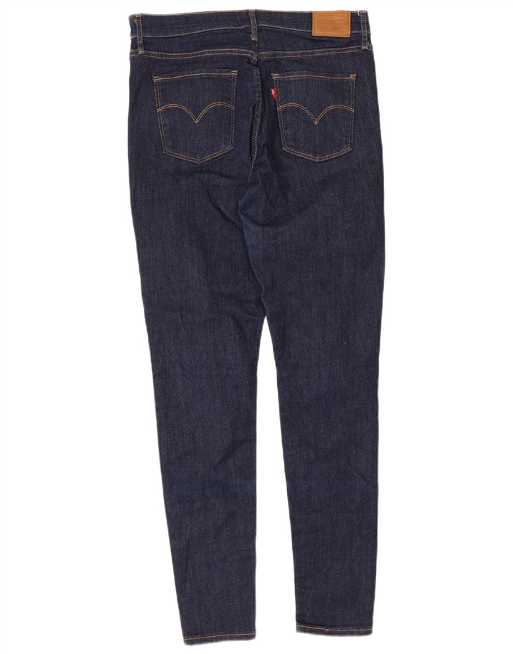 LEVI'S Womens 720 High Rise Super Skinny Jeans W30 L29 Navy Blue