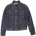 Sisley Mens Denim Jacket UK 36 Small Navy Blue