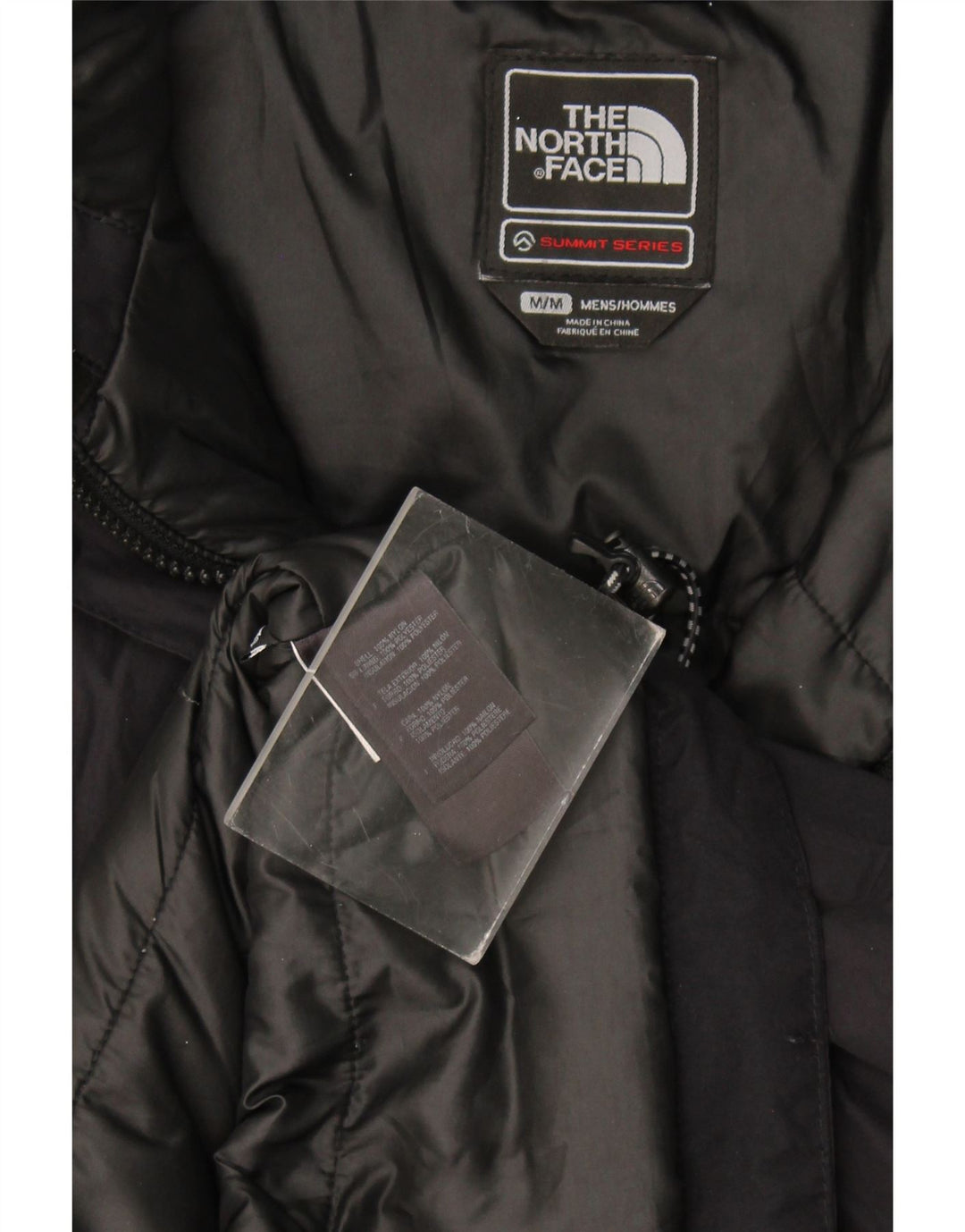 The North Face Mens Windbreaker Jacket UK 38 Medium Black Nylon