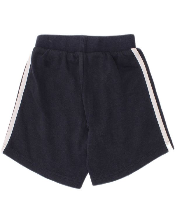 Adidas Boys Sport Shorts 5-6 Years  Navy Blue Cotton