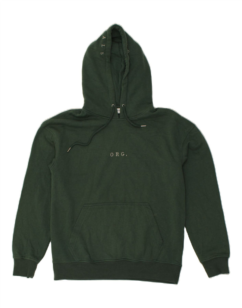 JACK & JONES Mens Graphic Hoodie Jumper Large Green Cotton | Vintage Jack & Jones | Thrift | Second-Hand Jack & Jones | Used Clothing | Messina Hembry 