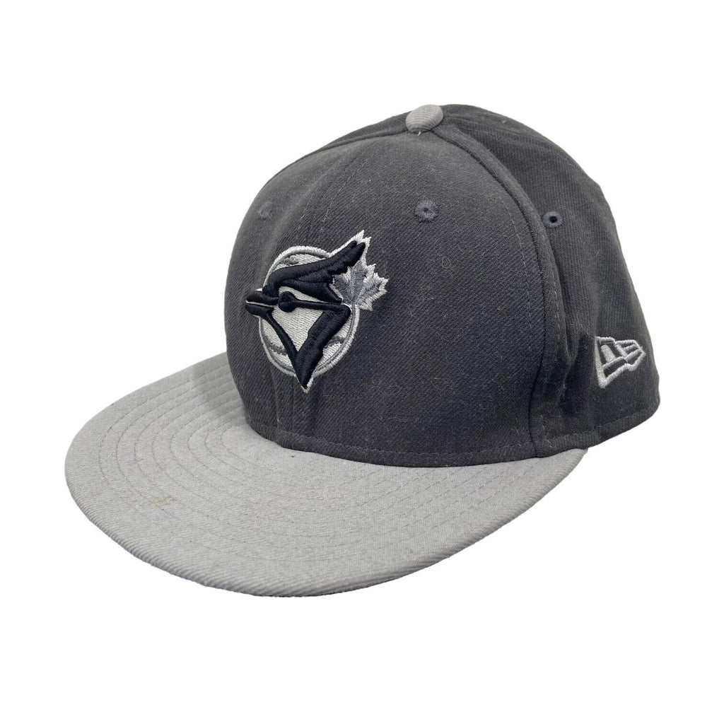 Toronto Blue Jays Kids Grey New Era Baseball Cap | Boys Girls MLB Logo Hat Vintage Messina Hembry and Second-Hand Messina Hembry from Messina Hembry 