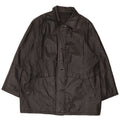 Canda Mens Leather Jacket IT 52 XL Black Leather