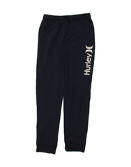 HURLEY Boys Graphic Tracksuit Trousers Joggers 14-15 Years XL Navy Blue