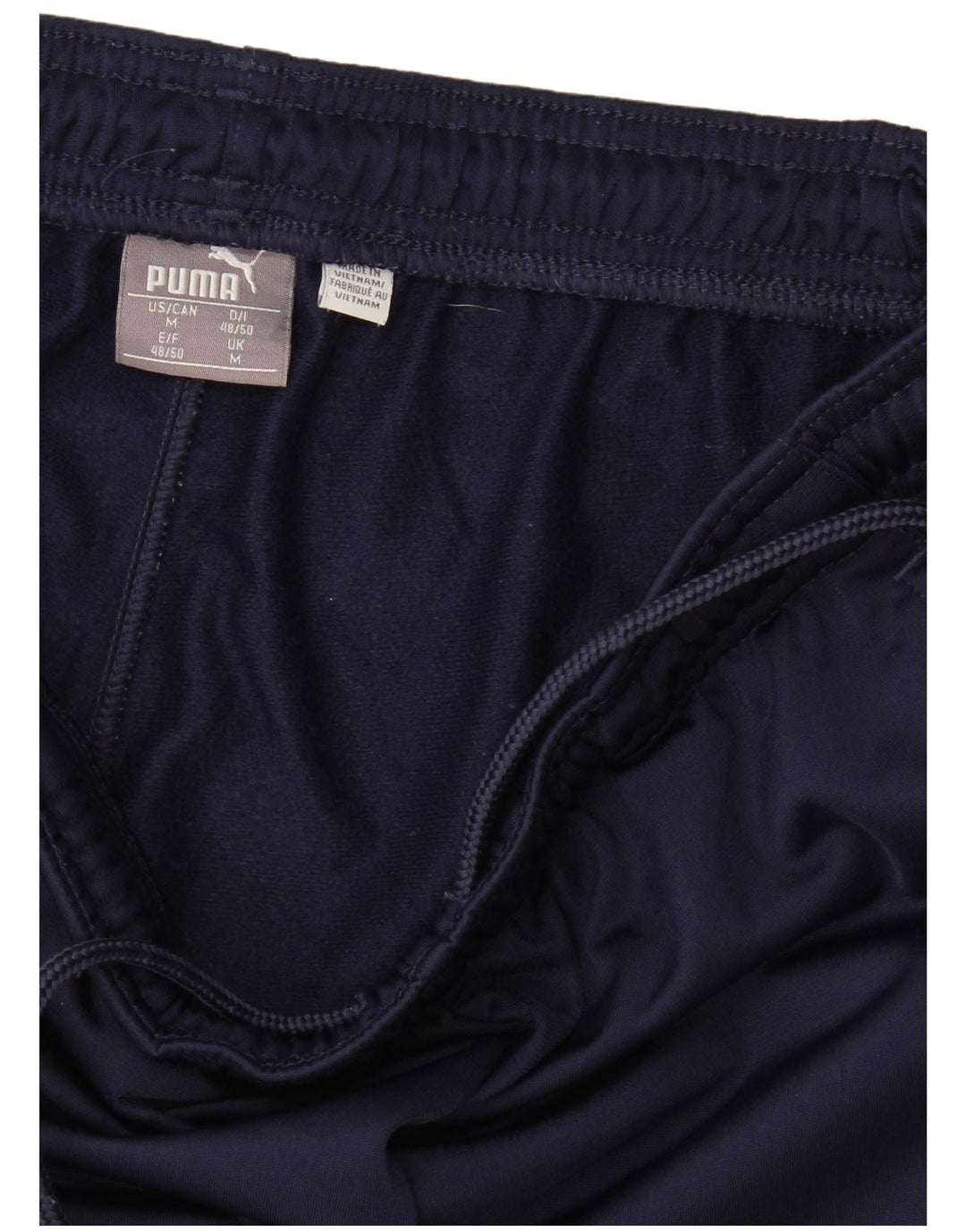 Puma Womens Tracksuit Trousers UK 14 Medium Navy Blue