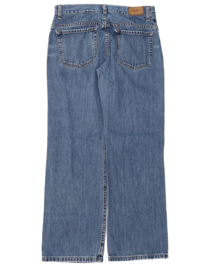 EDDIE BAUER Womens Straight Jeans W28 L29 Blue