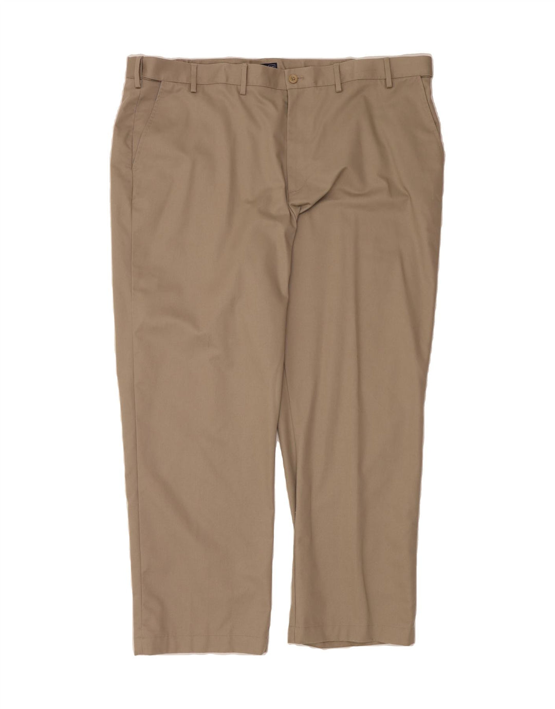 IZOD Mens Straight Chino Trousers W46 L32 Beige Cotton Vintage Izod and Second-Hand Izod from Messina Hembry 