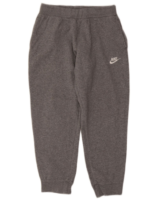 Nike Boys Tracksuit Trousers Joggers 12-13 Years Large Grey Cotton