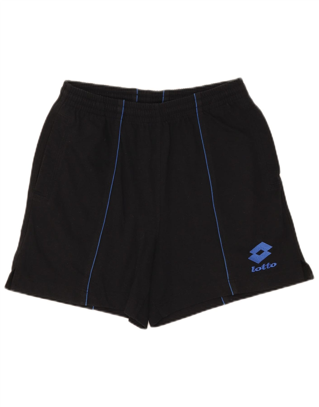 LOTTO Mens Sport Shorts UK 38/40 Medium Black Polyester