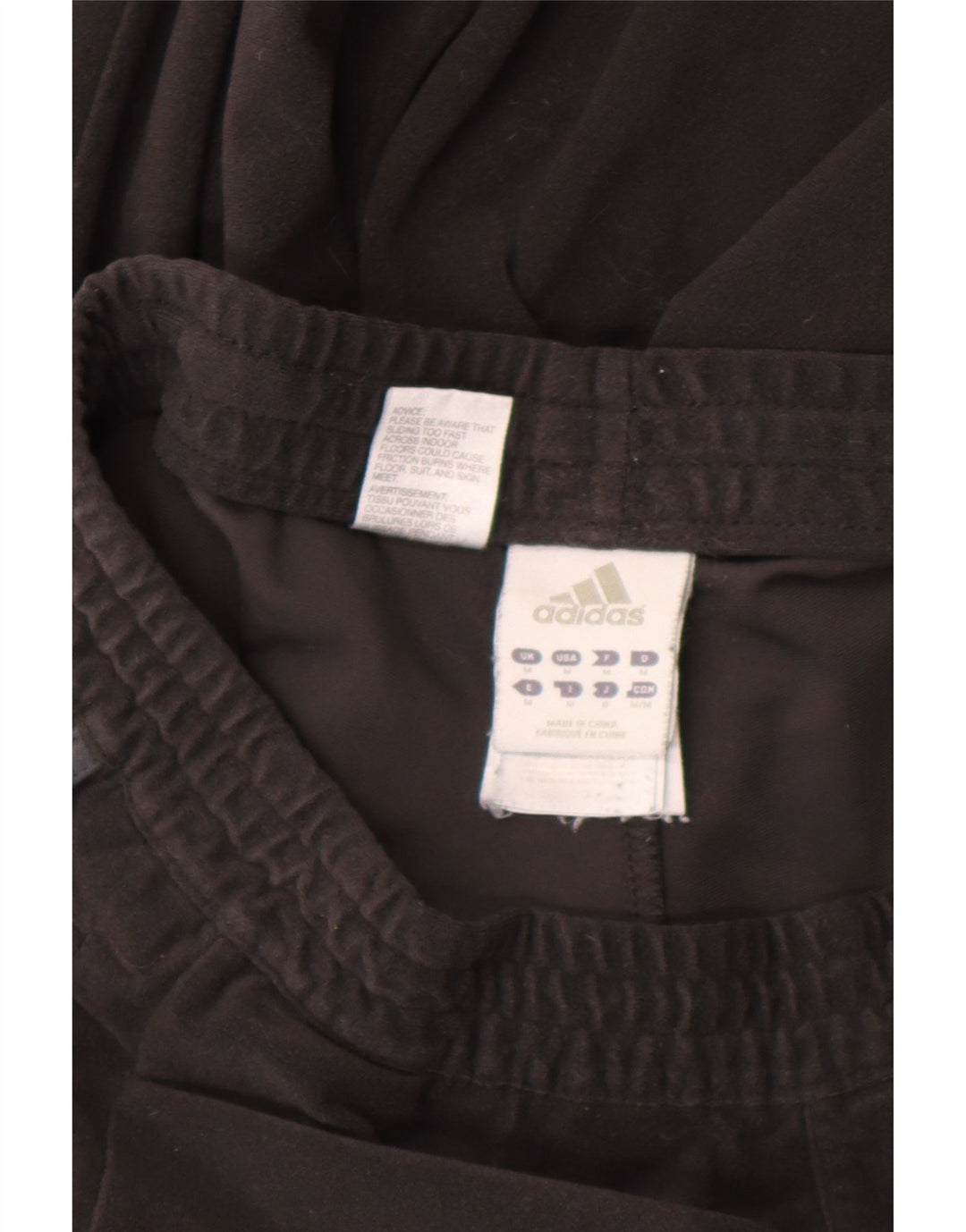 Adidas Mens Velour Tracksuit Trousers Joggers Medium Black Polyester