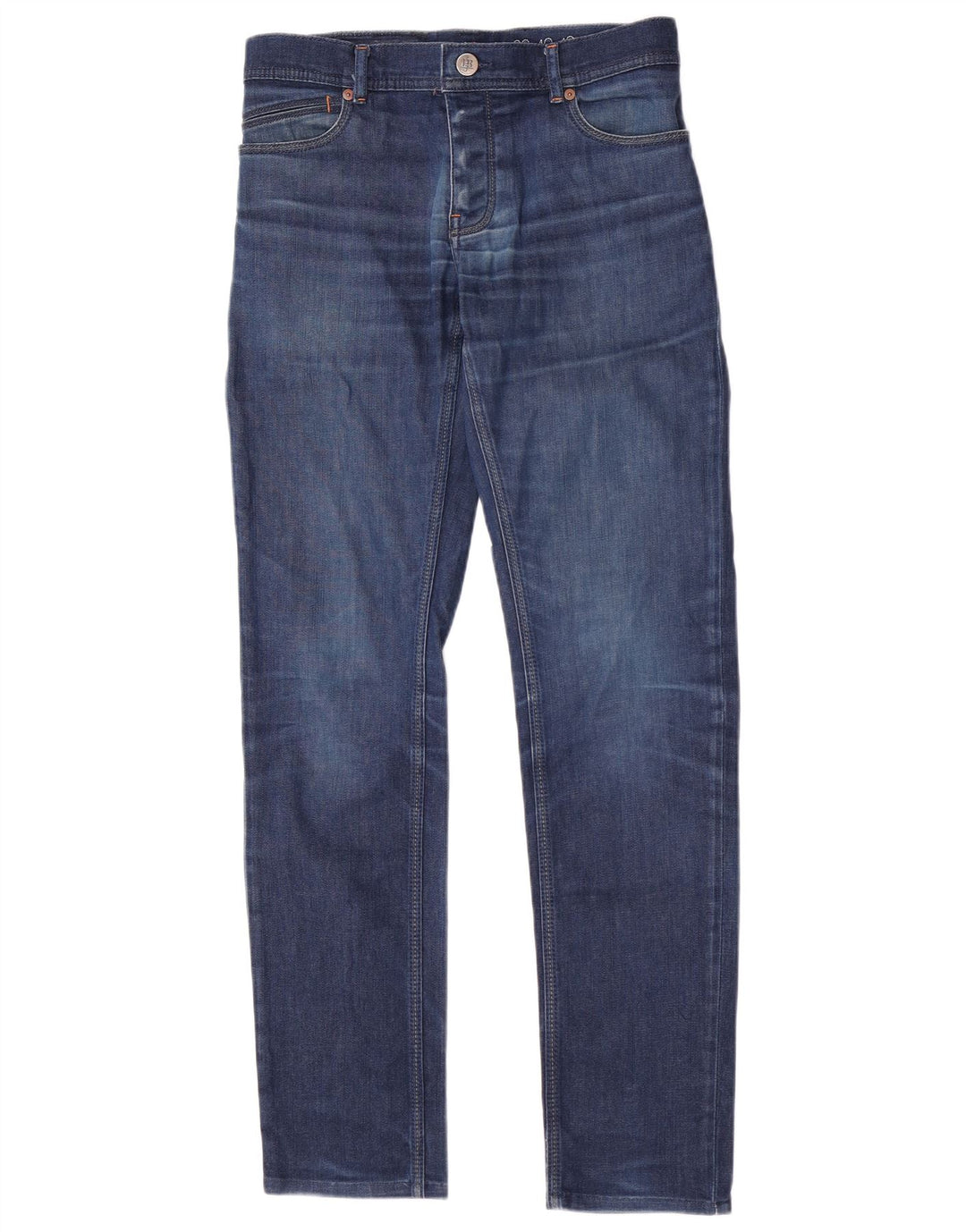 Harmont & Blaine Mens Slim Jeans W30 L32 Blue Cotton