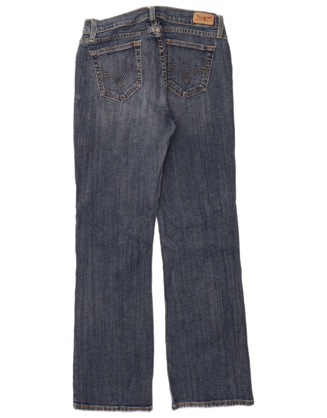 LEVI'S Womens Mid Rise Bootcut Jeans US 10 Large W30 L32 Blue Cotton