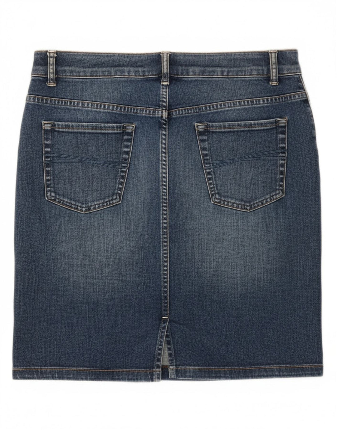 Henry Cottons Womens Denim Skirt W28 Medium Blue Cotton