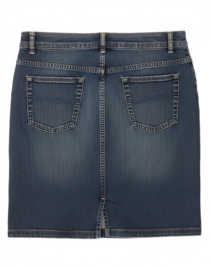 Henry Cottons Womens Denim Skirt W28 Medium Blue Cotton