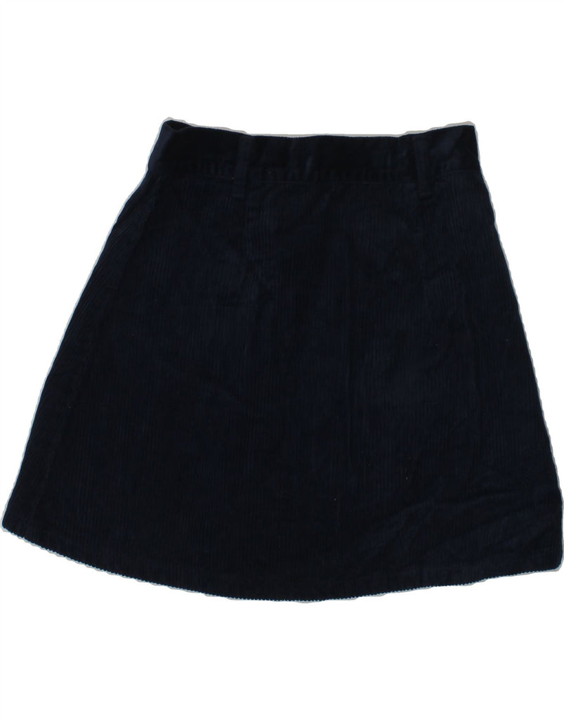 REPLAY AND SONS Girls Corduroy Skirt 6-7 Years W22 Navy Blue Vintage Replay and Sons and Second-Hand Replay and Sons from Messina Hembry 