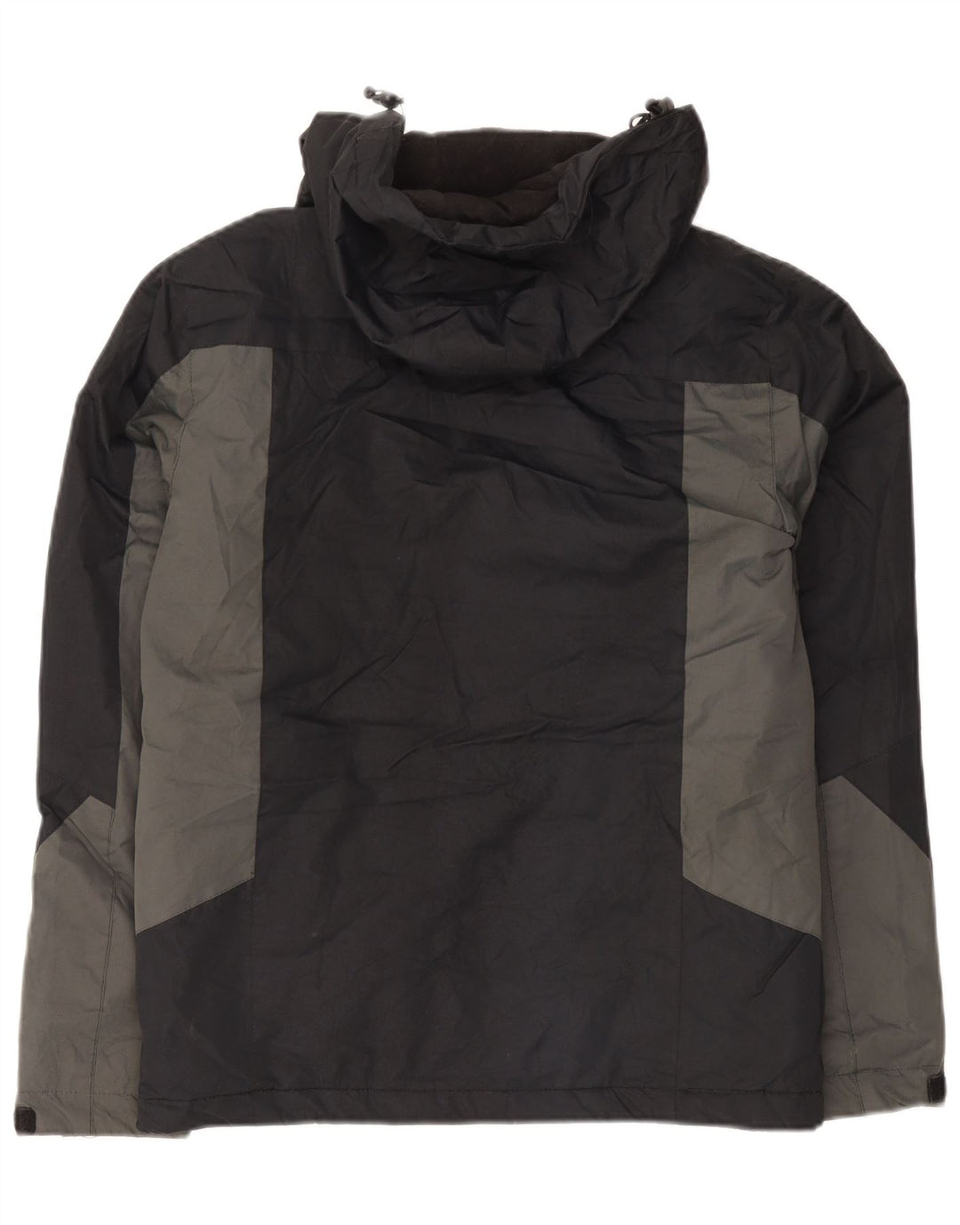 Mountain Warehouse Mens Windbreaker Jacket UK 34 XS Black Colourblock