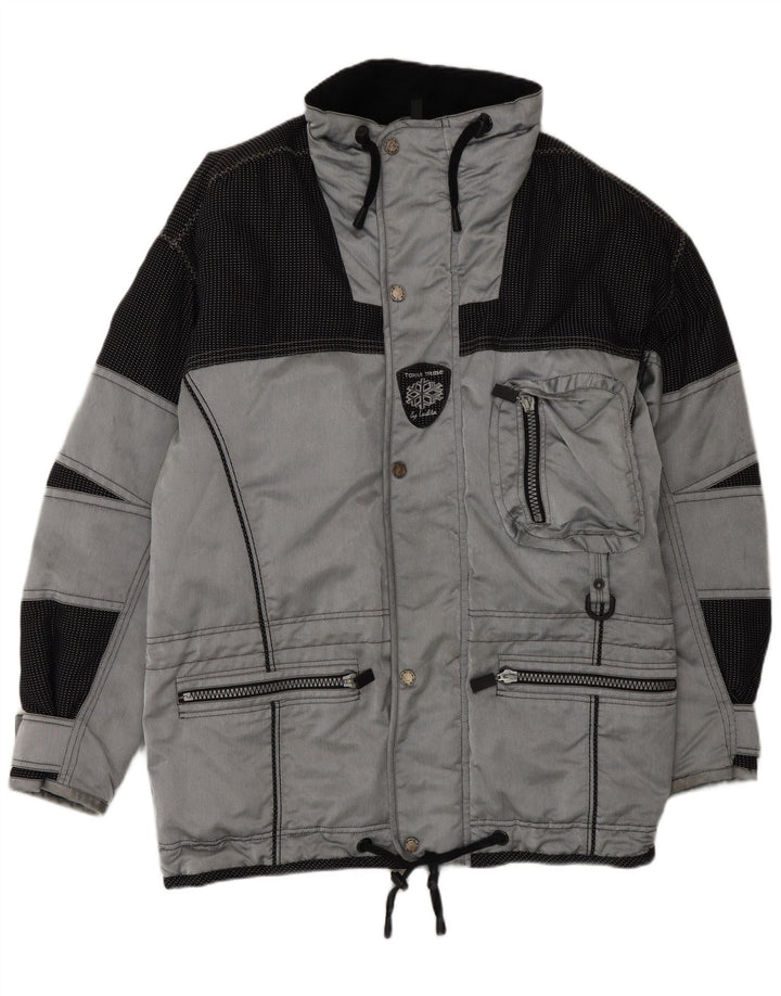 Tokka Tribe Mens Ski Jacket UK 42 XL Grey Colourblock Polyamide