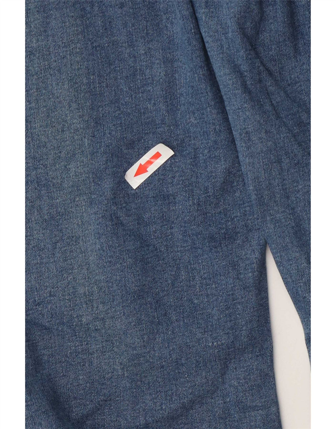 Topshop Womens High Rise Flared Jeans W26 L32 Blue Cotton
