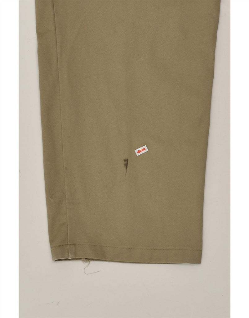 WRANGLER Mens Straight Chino Trousers W42 L30 Khaki Cotton | Vintage Wrangler | Thrift | Second-Hand Wrangler | Used Clothing | Messina Hembry 