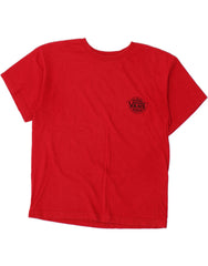 VANS Boys Graphic T-Shirt Top 14-15 Years XL Red Cotton