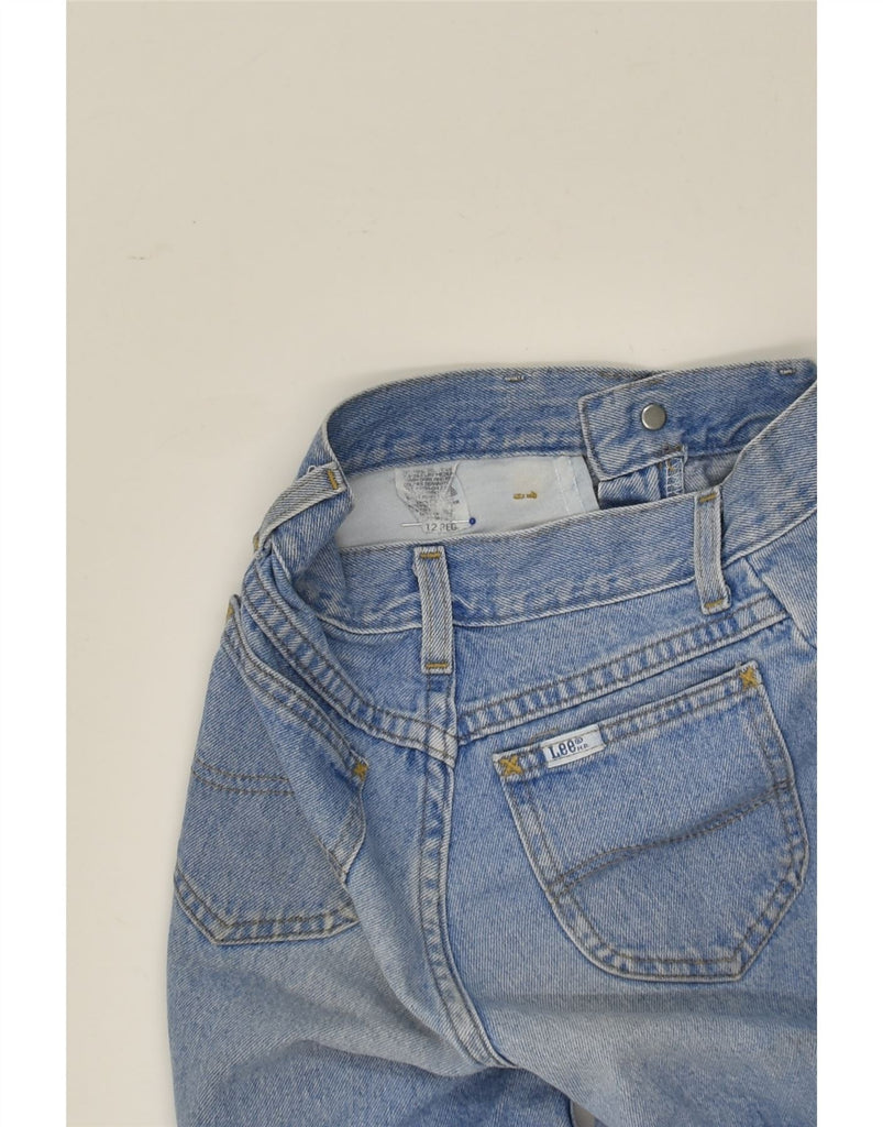 LEE Girls Denim Shorts 11-12 Years W22  Blue | Vintage Lee | Thrift | Second-Hand Lee | Used Clothing | Messina Hembry 