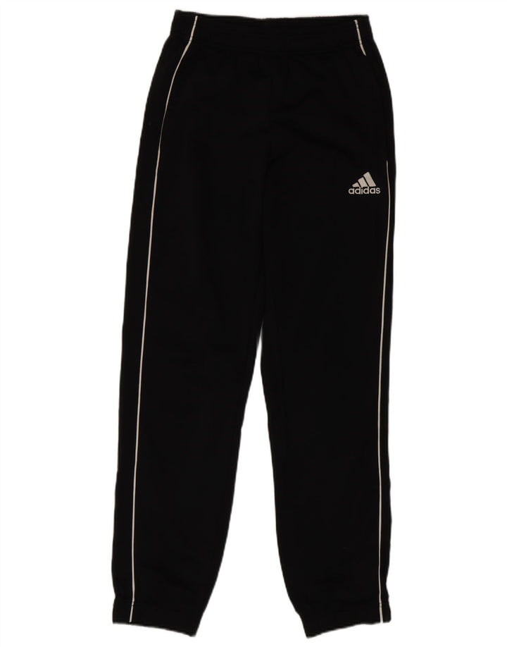 Adidas Mens Tracksuit Trousers Joggers Small  Black Polyester