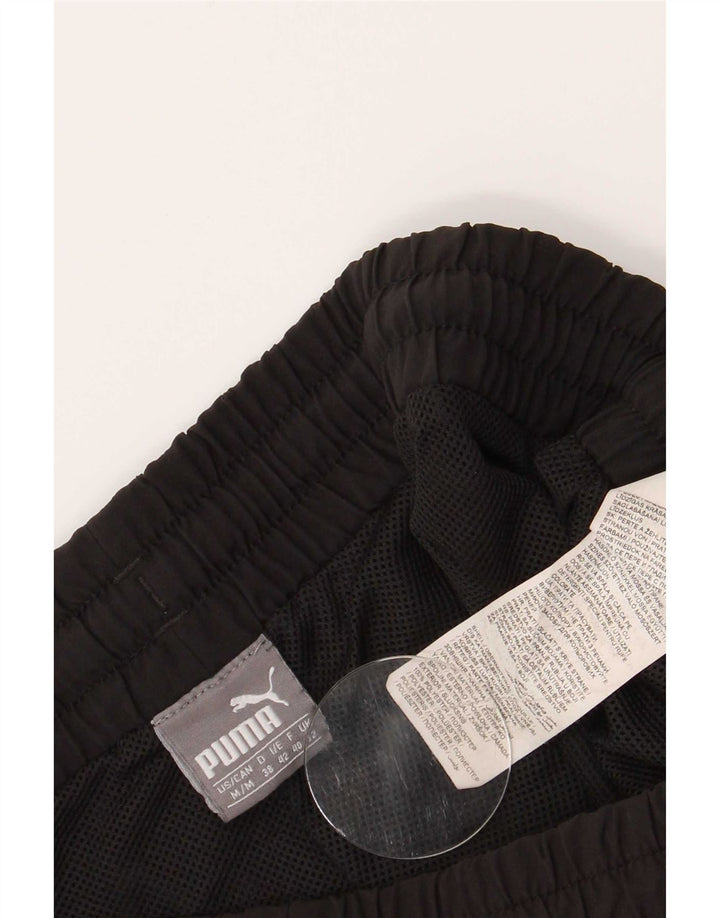Puma Womens Sport Shorts UK 12 Medium Black Polyester