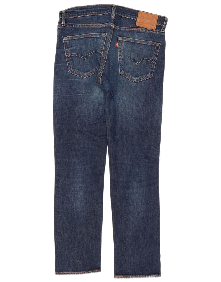 Levi's Womens 511 Slim Jeans W31 L32 Navy Blue Cotton