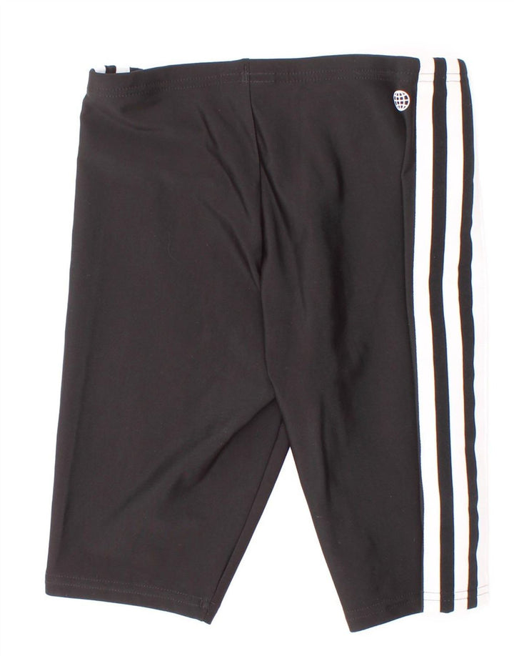 Adidas Boys Aeroready Capri Leggings 7-8 Years Black Polyamide