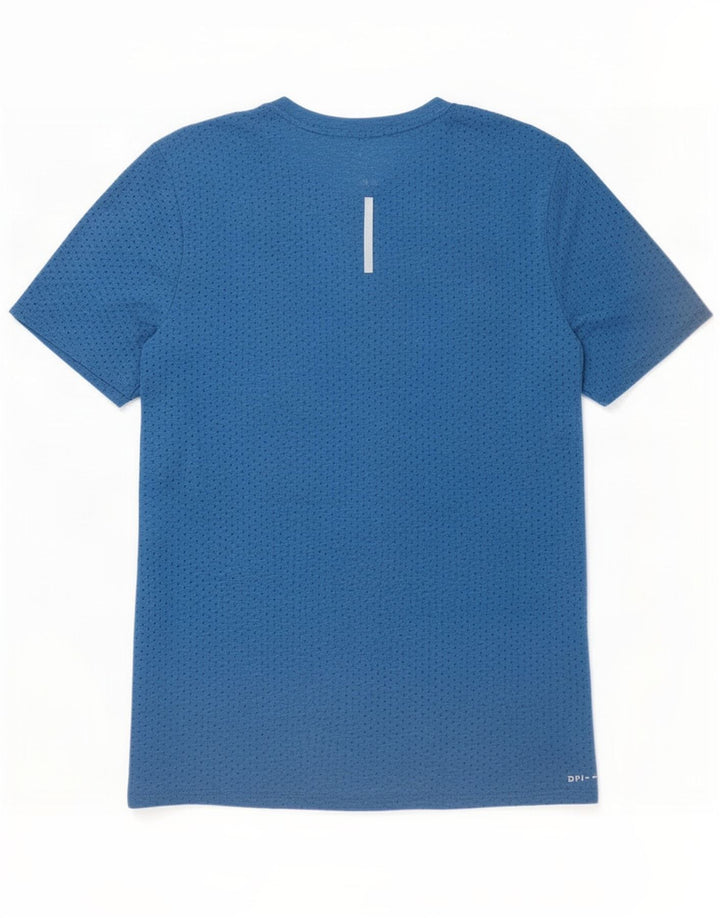 Nike Mens Dri Fit T-Shirt Top Medium Blue