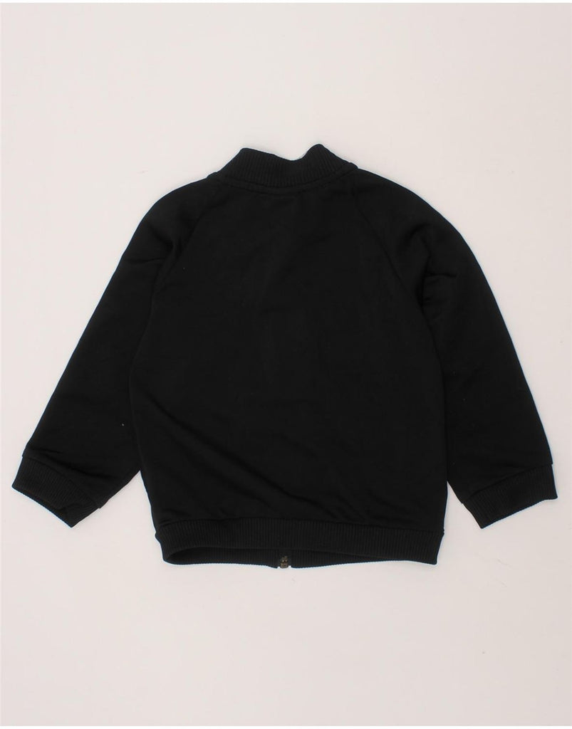 ADIDAS Baby Boys Graphic Tracksuit Top Jacket 9-12 Months Black Polyester Vintage Adidas and Second-Hand Adidas from Messina Hembry 