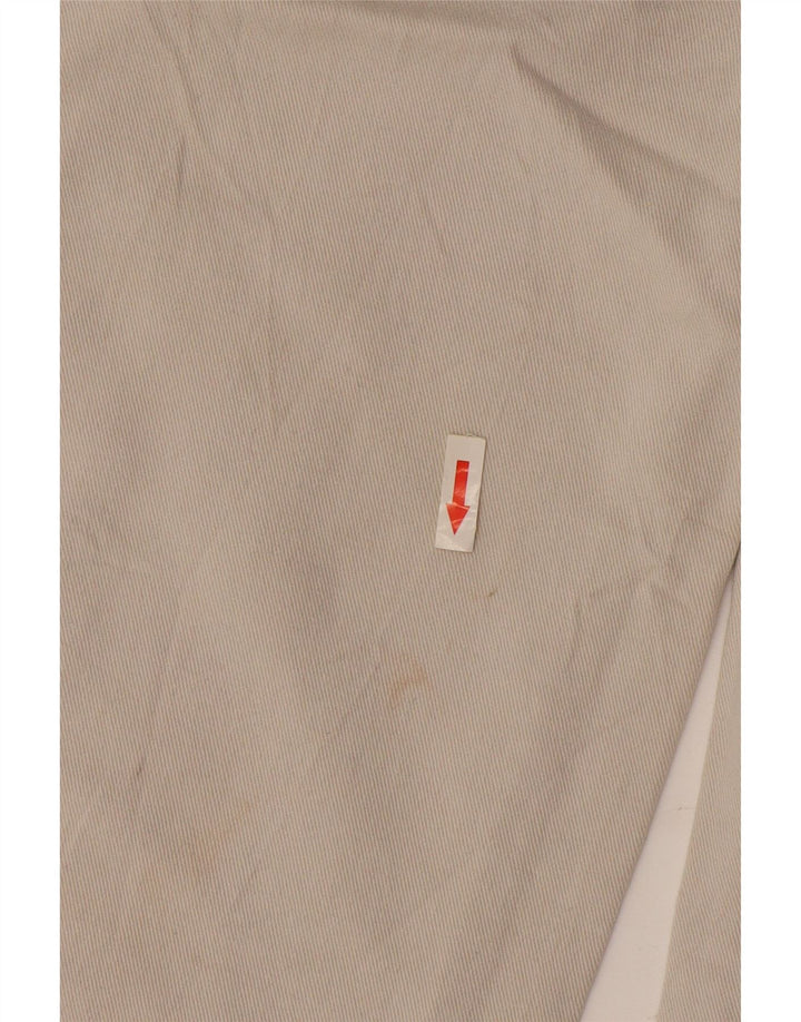 Izod Womens Capri Trousers US 6 Medium W30 L20 Off White Cotton