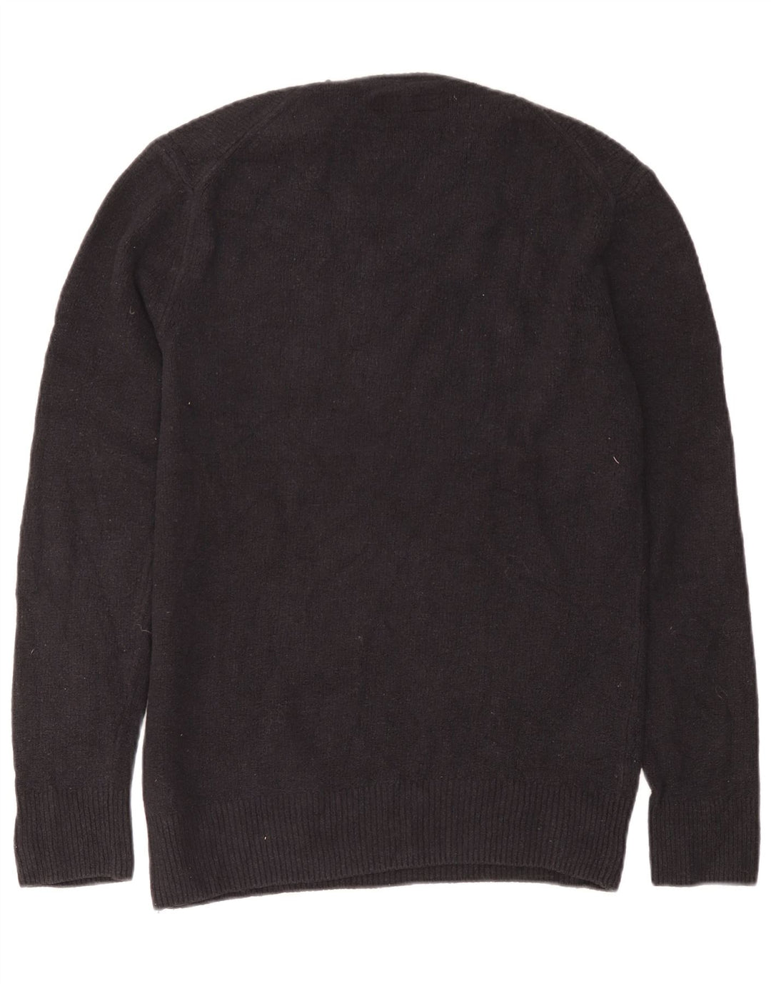 All Saints Mens Crew Neck Jumper Sweater Small Navy Blue Cotton