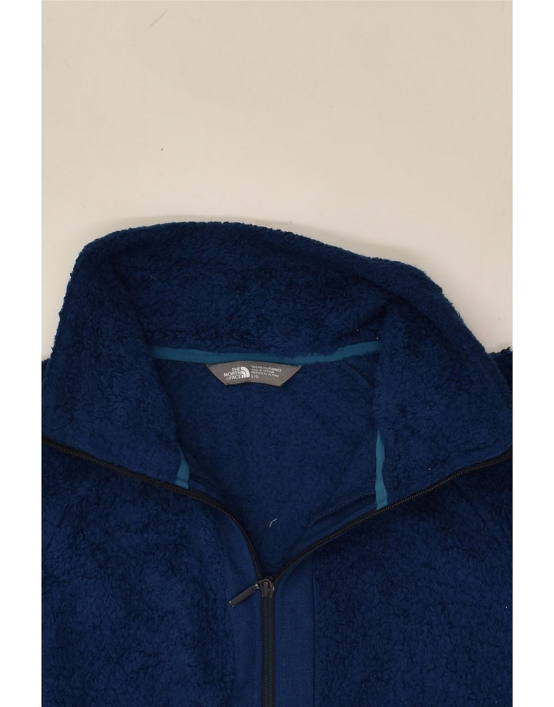 THE NORTH FACE Womens Fleece Jacket UK 14 Large Blue Polyester | Vintage The North Face | Thrift | Second-Hand The North Face | Used Clothing | Messina Hembry 