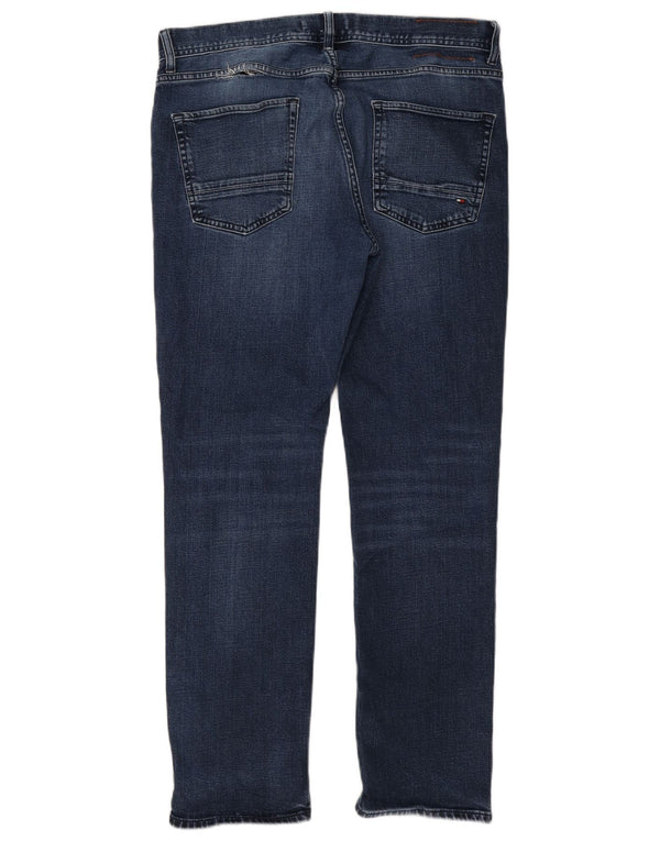 Tommy Hilfiger Mens Pantone Slim Jeans W34 L30 Blue Cotton