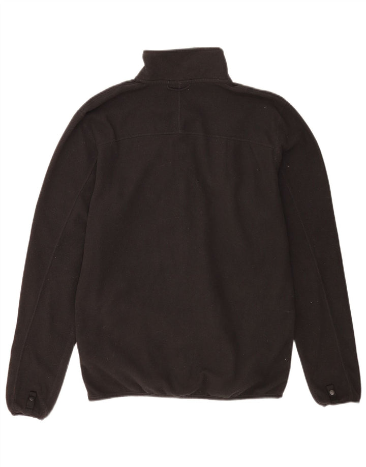 The North Face Mens Liner Fleece Jacket UK 36 Small Black Polyester