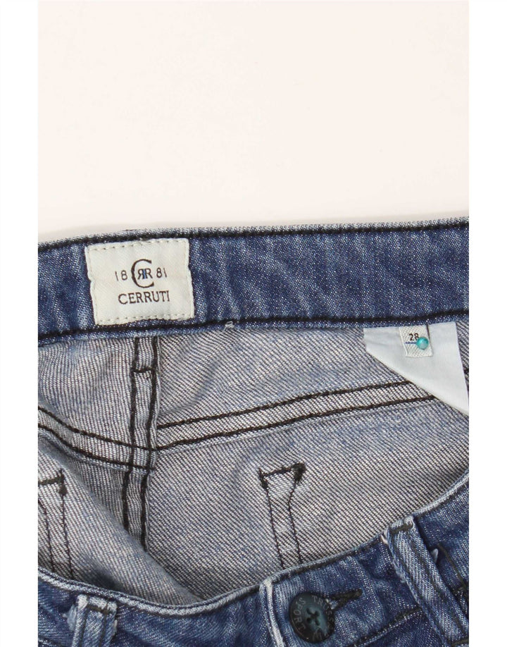 Cerruti 1881 Womens Bootcut Jeans W28 L32 Blue