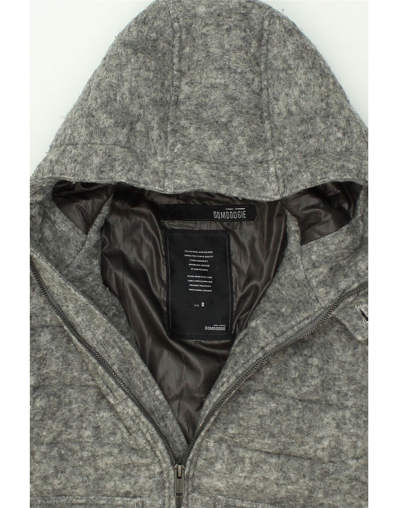BOMBOOGIE Boys Hooded Windbreaker Jacket 7-8 Years Grey | Vintage Bomboogie | Thrift | Second-Hand Bomboogie | Used Clothing | Messina Hembry 